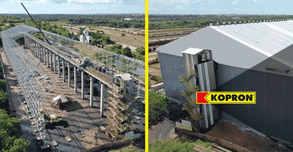 Kopron atinge novo patamar no mercado de Galpoes em Lona