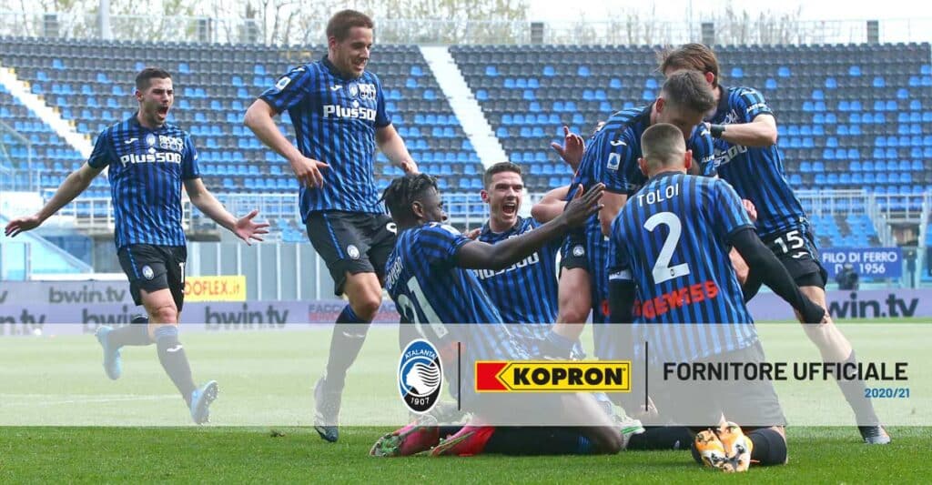 Kopron fornitore ufficiale Atalanta Bergamasca Calcio
