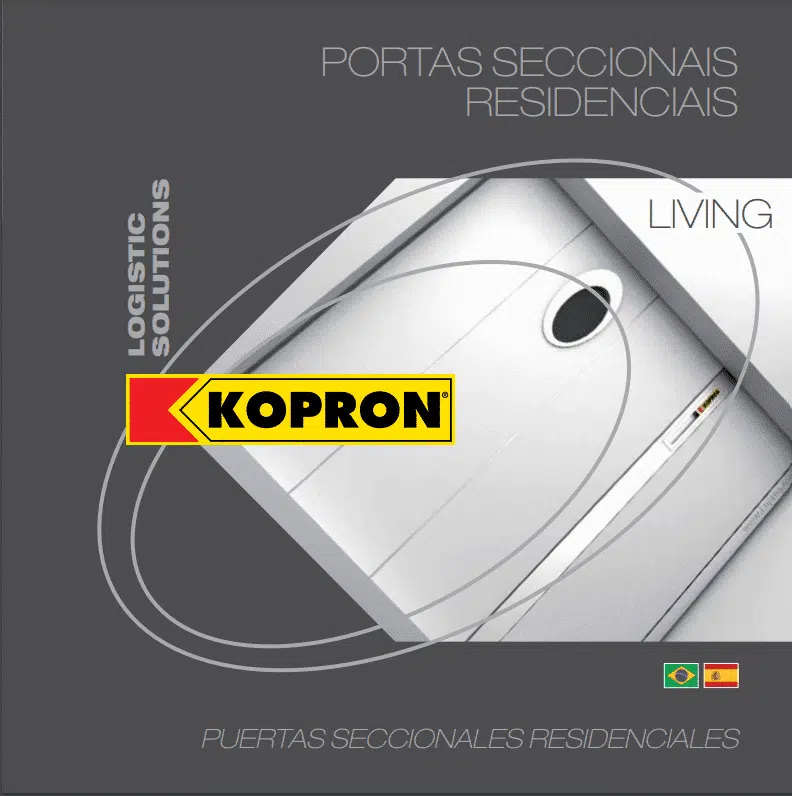 Puertas seccionales domésticas LIVING