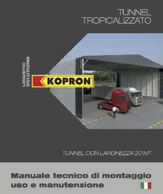 Manuale tunnel Tropicalizzato da 20 mt 2015