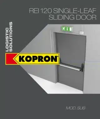 REI 120 SINGLE-LEAF SLIDING DOOR - ASSEMBLY,USE AND MAINTENANCE MANUAL