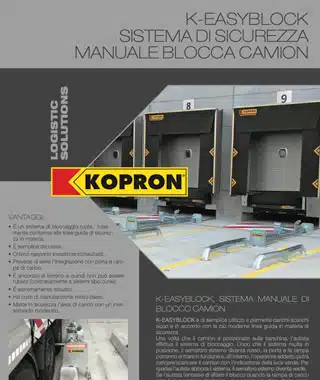 K-EASYBLOCK - Sistema manuale di blocco camion