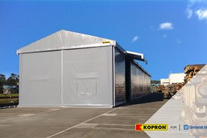 Capannoni motorizzati General Motors Brasile con tettioe