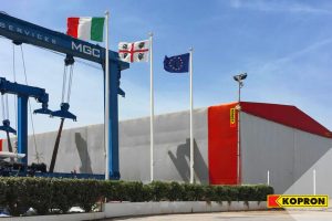 MAIN capannoni mobili su misura per cantieri navali olbia