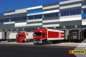 Polo logistico Decathlon baie di carico