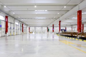 baie di carico di smistamento kopron per GLS indoor