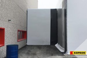 capannone di collegamento kopron per simex