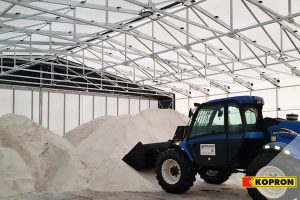 capannone mobile in acciaio rivenditore kopron