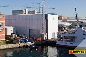 capannoni mobili settore portuale kopron