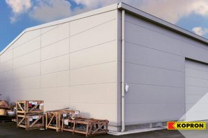 capannoni prefabbricati kopron settore telecomunicazioni