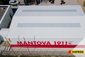 copertura kopron centro sportivo mantovanello