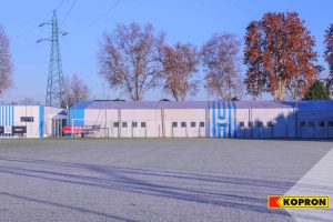 copertura sportiva in telo pvc kopron