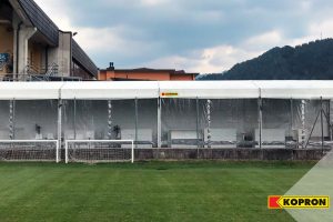 coperture sportive kopron per atalanta
