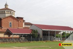 g tettoie su misura area ricreazione parrocchia MI