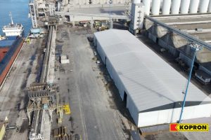 main setramar capannone in telo grandi dimensioni porto genova