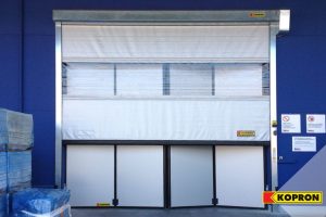 porta rapida in pvc transiti veloci