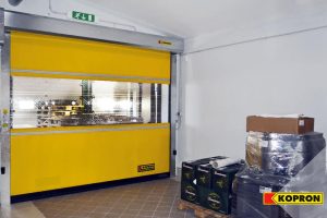 porte rapide in pvc industriali kopron