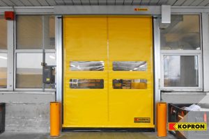 porte rapide in telo pvc poste italiane