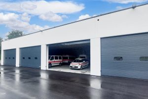 portoni sezionali kopron per croce rossa italiana
