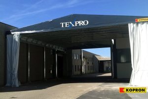 serigrafia texpro su copertura pvc kopron