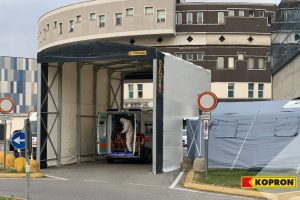 tendostruttura per ospedale monza