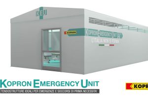 tendostrutture modulari per emergenze