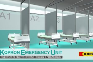 tendostrutture per emergenze sanitarie kopron