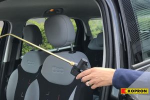 tunnel con lancia sanificazione mezzi di lavoro