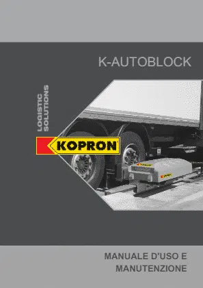 K-AUTOBLOCK - Manuale tecnico e di montaggio