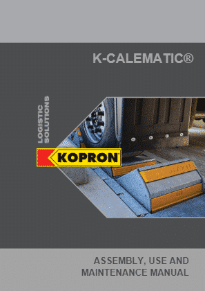 K-CALEMATIC - Assembly, use and maintenance manual - UK