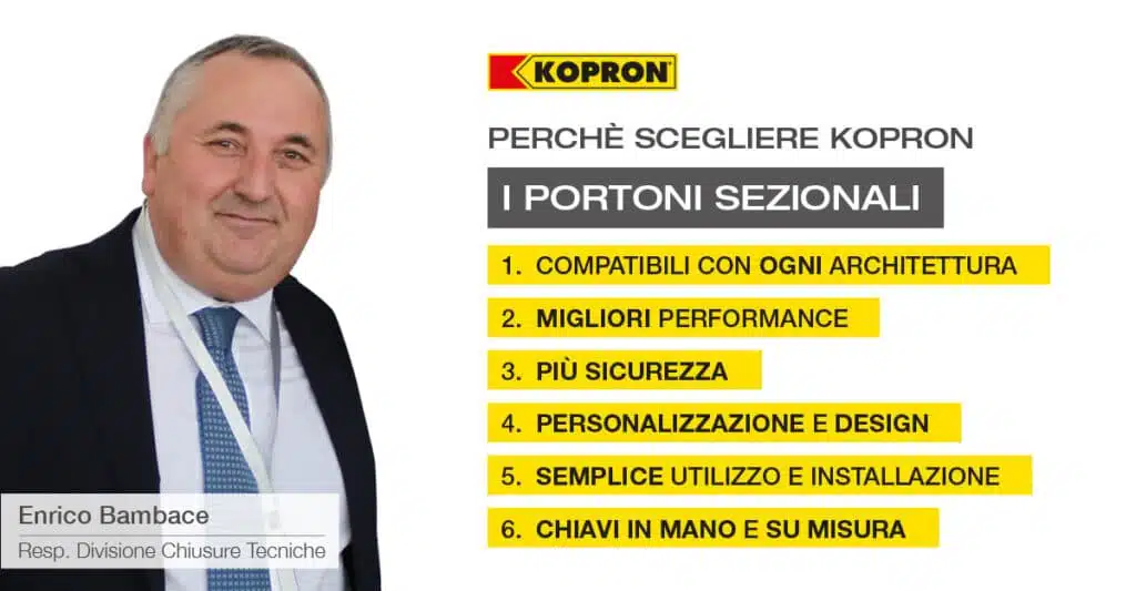 main portoni sezionali kopron bambace
