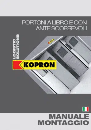 Manuale di montaggio portoni a libro e scorrevoli