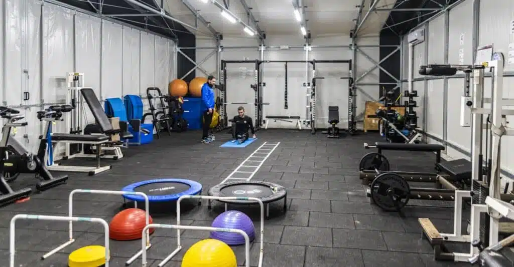 palestra mobile allenamenti centro sportivo venezia