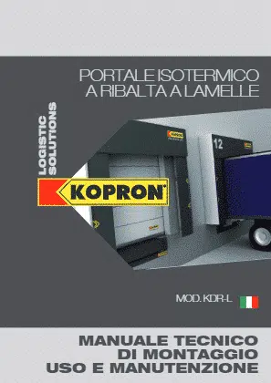 KDR-L Portale isotermico a ribalta a lamelle