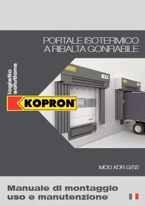KDR-G-SS Portale isotermico gonfiabile a ribalta