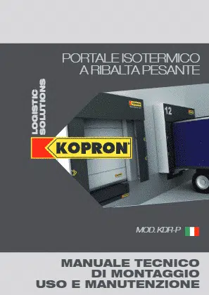 KDR-P Portale isotermico a ribalta pesante