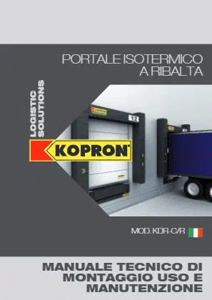 KDR-CR Portale isotermico a ribalta
