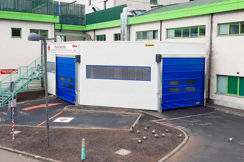 porte rapide e chiusure ospedali