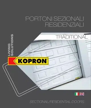 Portoni sezionali residenziali (Traditional style)