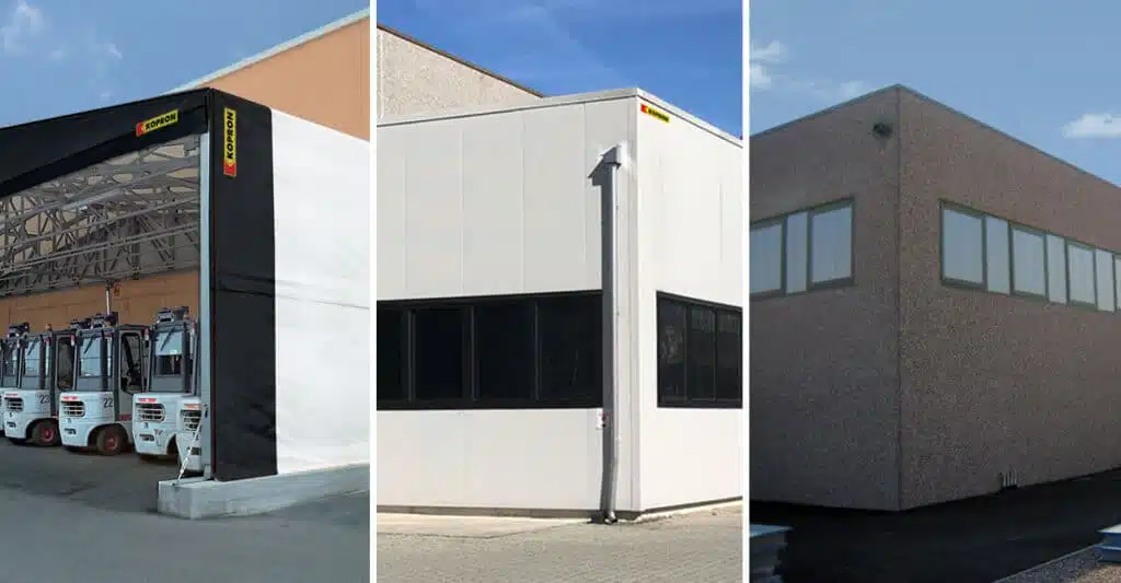 Immagini e Costi dei capannoni prefabbricati in acciaio, capannoni mobili e capannoni in muratura.